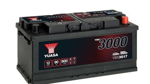 Baterie de pornire YUASA YBX3017 90Ah 12V