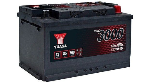 Baterie de pornire YUASA YBX3115 85Ah 12V