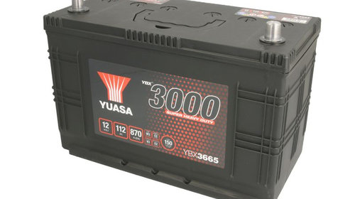 Baterie de pornire YUASA YBX3665 3000 Series 