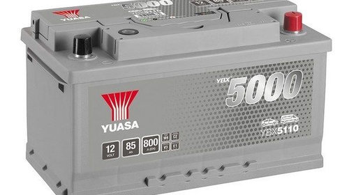 Baterie de pornire YUASA YBX5110 85Ah 12V
