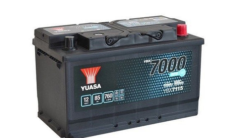 Baterie de pornire YUASA YBX7115 EFB 85Ah 12V