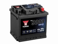 Baterie de pornire YUASA YBX9012 AGM 50Ah 12V