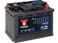 Baterie de pornire YUASA YBX9027 AGM 60Ah 12V