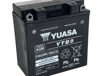 Baterie de pornire YUASA YTB9 9,5Ah 12V