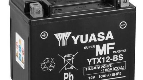 Baterie de pornire YUASA YTX12-BS 10,5Ah 12V