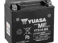 Baterie de pornire YUASA YTX14-BS 12,6Ah 12V