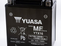 Baterie de pornire YUASA YTX16 14,7Ah 12V