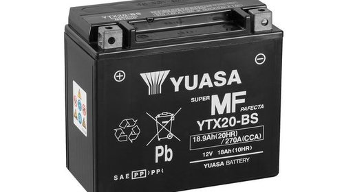 Baterie de pornire YUASA YTX20-BS 18.9Ah 12V