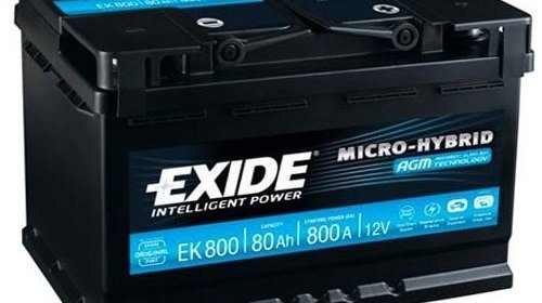 Baterie EXIDE AGM EK800 80Ah