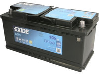 Baterie Exide Agm Start-Stop 106Ah 950A 12V EK1060