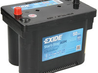 Baterie Exide Agm Start-Stop 50Ah 800A 12V EK508