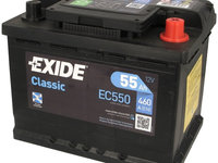 Baterie Exide Classic 55Ah 460A 12V EC550