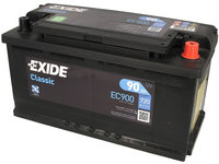 Baterie Exide Classic 90Ah 720A 12V EC900