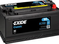 Baterie Exide Classic 90Ah 720A 12V EC900