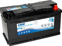 Baterie Exide Dual Agm, Marine &amp; Luisure 92Ah 850A 12V EP800