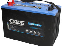 Baterie Exide Dual Agm, Marine &amp; Multifit 100Ah 800A 12V EP900