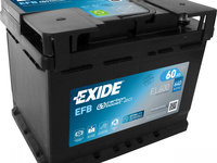 Baterie Exide Efb Start-Stop 60Ah 640A 12V EL600