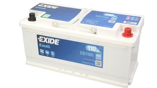 Baterie exide excell 12v 110ah 850a