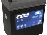 Baterie Exide Excell 35Ah 240A 12V EB356