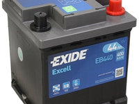 Baterie Exide Excell 44Ah 400A 12V EB440