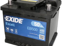 Baterie Exide Excell 50Ah 450A 12V EB500