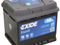 Baterie Exide Excell 50Ah 450A 12V EB500