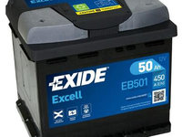Baterie Exide Excell 50Ah 450A 12V EB501