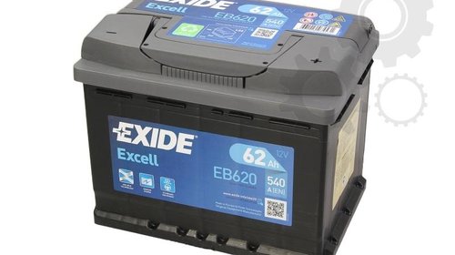 Baterie exide excell 62 ah 540a