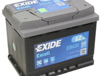 Baterie Exide Excell 62Ah 540A 12V EB620