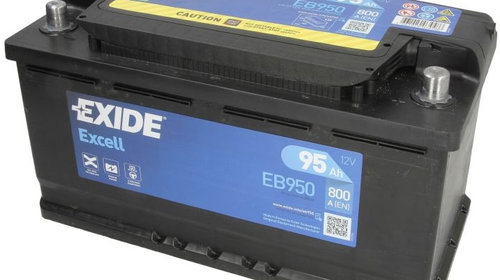 Baterie Exide Excell 95Ah 800A 12V EB950