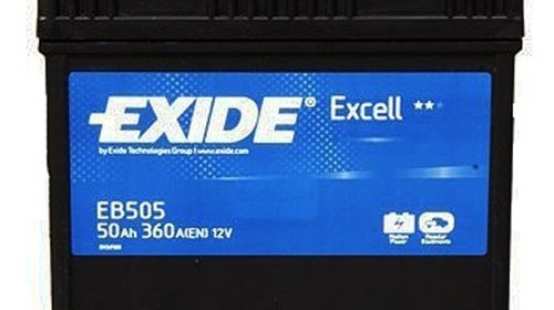 Baterie EXIDE Excell EB505 50Ah