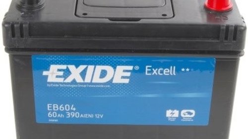 Baterie EXIDE Excell EB604 60Ah