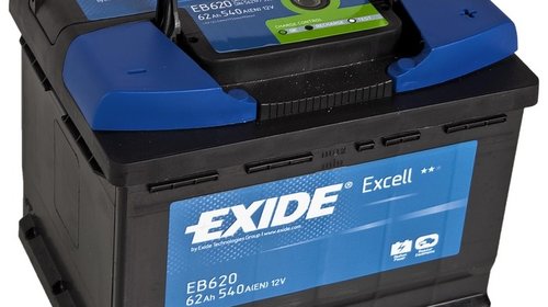 Baterie EXIDE Excell EB620 62Ah