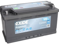 Baterie Exide Premium 100Ah 900A 12V EA1000