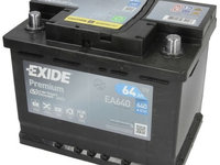 Baterie Exide Premium 64Ah 640A 12V EA640