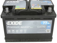 Baterie Exide Premium 77Ah 760A 12V EA770