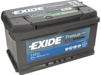 Baterie Exide Premium 85Ah 800A 12V EA852