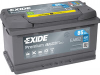 Baterie Exide Premium 85Ah 800A 12V EA852