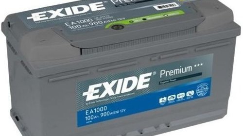 Baterie EXIDE Premium EA1000 100Ah