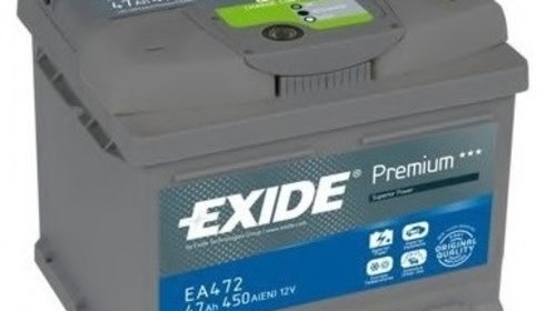 Baterie EXIDE Premium EA472 47Ah