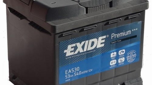 Baterie EXIDE Premium EA530 53Ah