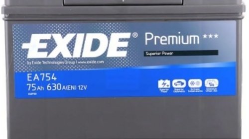 Baterie EXIDE Premium EA754 75Ah