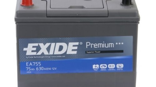 Baterie EXIDE Premium EA755 75Ah