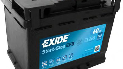 Baterie FIAT PUNTO EVO (199) (2008 - 2016) Exide EL600
