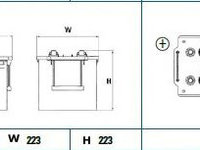 Baterie IVECO EuroTech MH (1998 - 2016) Exide EG1803