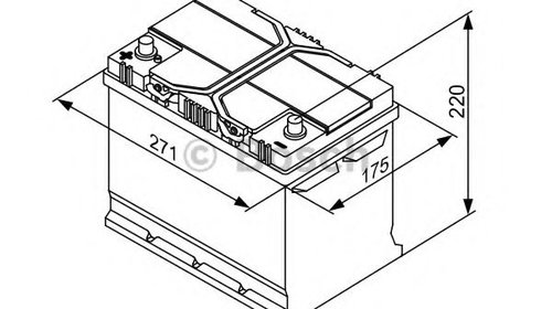 Baterie MITSUBISHI ECLIPSE Mk II (D3_A) (1994 - 1999) Bosch 0 092 S40 270