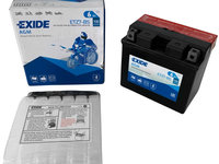 Baterie Moto Exide AGM Motorbike &amp; Sport Battery 6Ah 100A 12V ETZ7-BS