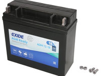 Baterie Moto Exide Agm Ready 12V 18Ah 190A AGM12-18 EXIDE