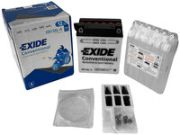 Baterie Moto Exide Conventional Motorbike &amp; Sport Battery 12Ah 165A 12V EB12AL-A