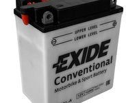 Baterie Moto Exide Conventional Motorbike &amp; Sport Battery 12Ah 165A 12V EB12AL-A